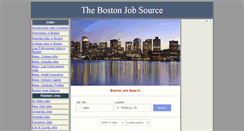 Desktop Screenshot of bostonjobsource.com